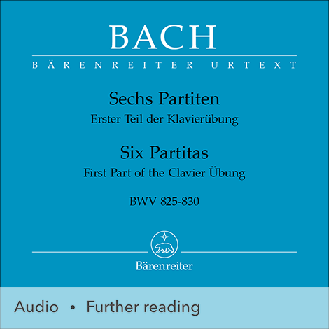 Cover - Partita 2, BWV 826 with Fingering - Johann Sebastian Bach