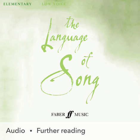 Cover - The Language Of Song: Elementary (Low Voice) - Heidi Pegler & Nicola-Jane Kemp (selection, edition)