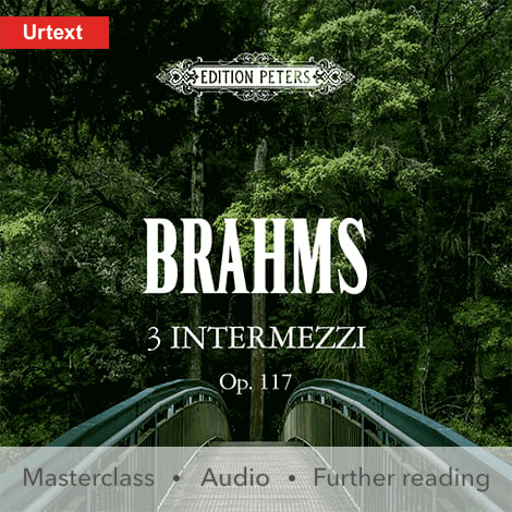 Cover - Intermezzi Op. 117 - Johannes Brahms