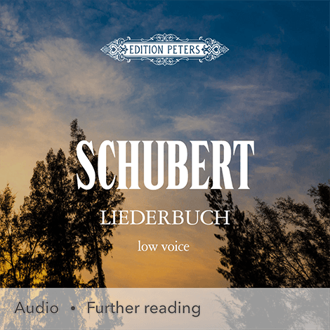 Cover - Liederbuch (Low Voice) - Franz Schubert