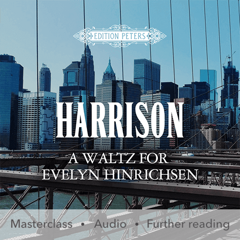Cover - A Waltz for Evelyn Hinrichsen - Lou Harrison