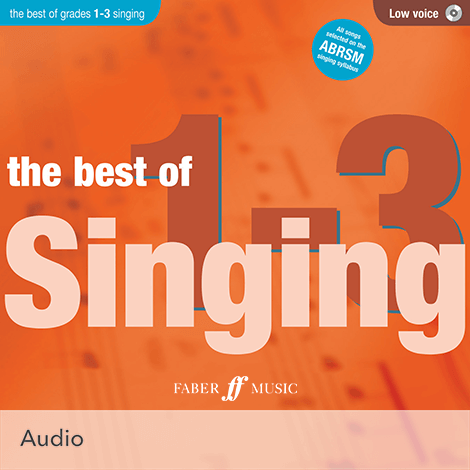 Cover - The Best of Singing Grades 1 - 3 (Low Voice) - Various